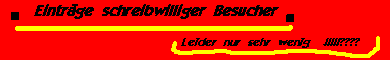 Banner Einträge.